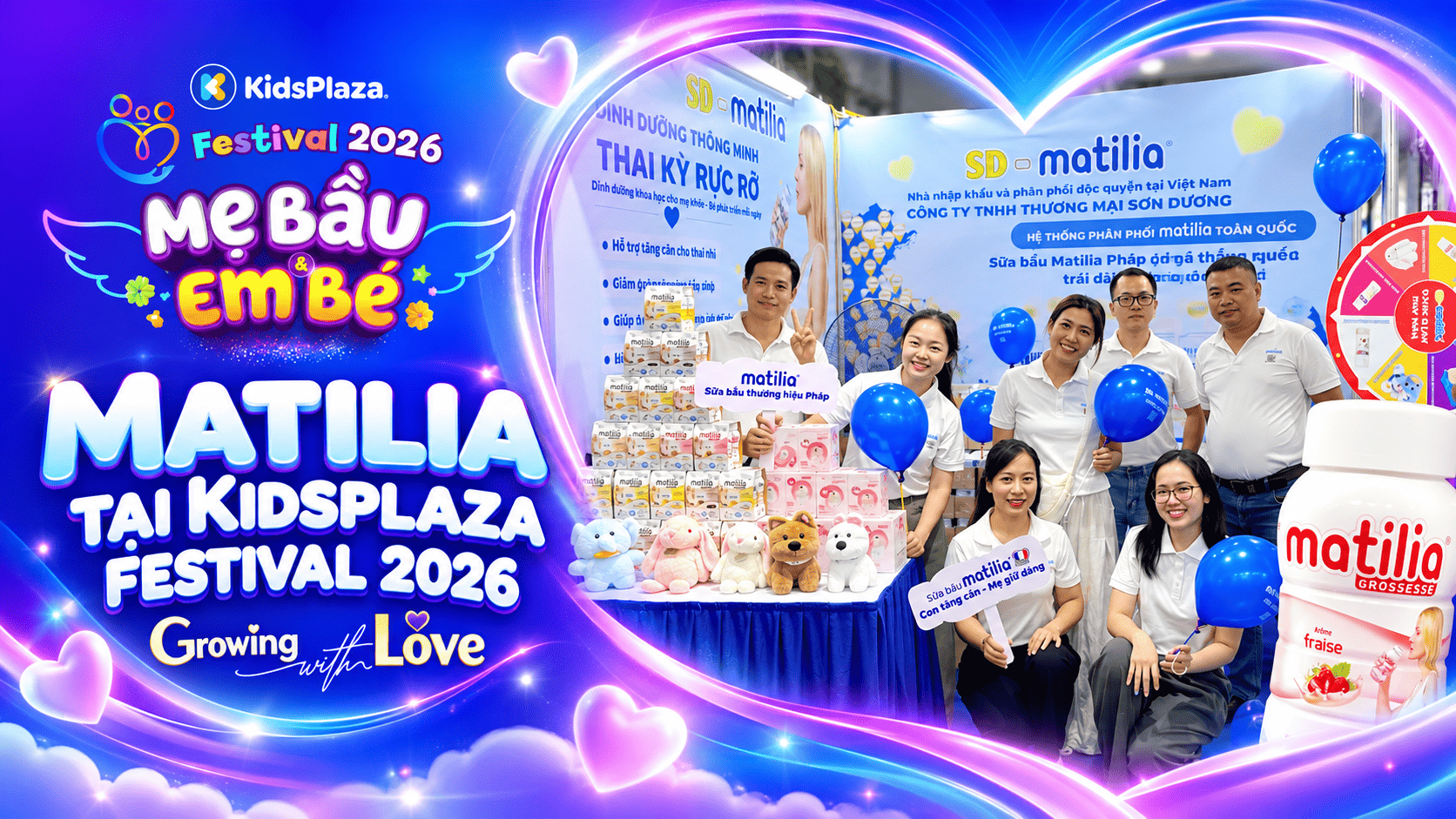 Dấu ấn Matilia tại Festival Mẹ Bầu & Em Bé 2026: Gặp gỡ mẹ bầu, chạm tới những điều dịu dàng