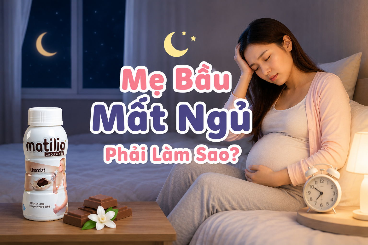 Mẹ Bầu Mất Ngủ Phải Làm Sao? Cách Cải Thiện Giấc Ngủ Hiệu Quả Và An Toàn Trong Thai Kỳ
