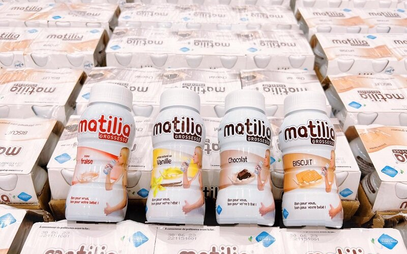 Sữa bầu Matilia có nhiều hương vị