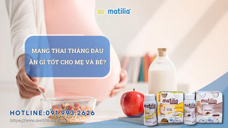 Chế độ ăn uống dành cho bà bầu mang thai tháng đầu