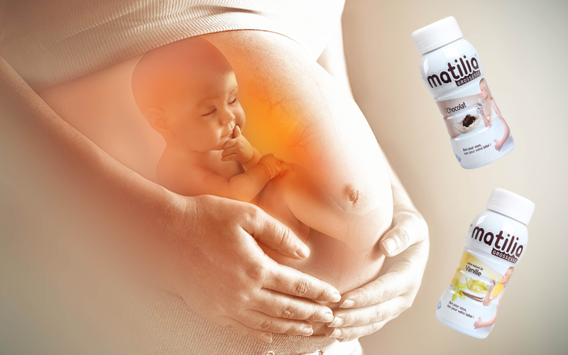 Giới thiệu sữa bầu Matilia hỗ trợ tăng cân nặng thai nhi