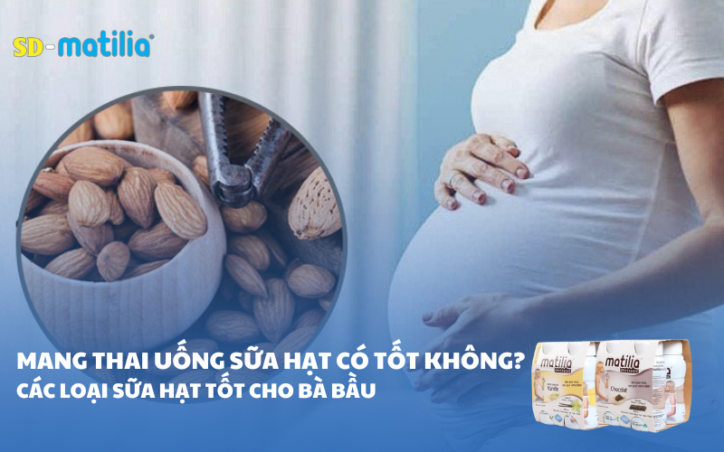 Mang thai uống sữa hạt tốt không? Các loại sữa hạt tốt cho bà bầu