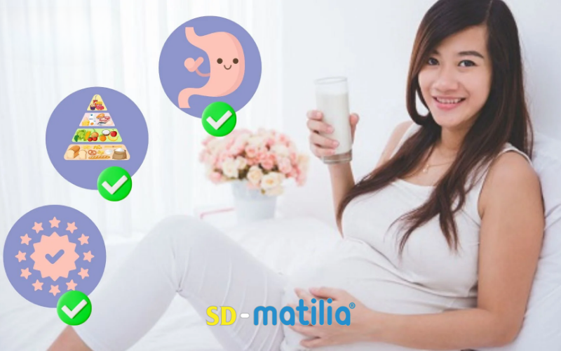 Sữa bầu là nguồn bổ sung đầy đủ các dưỡng chất thiết yếu cho mẹ và bé trong 3 tháng đầu thai kỳ