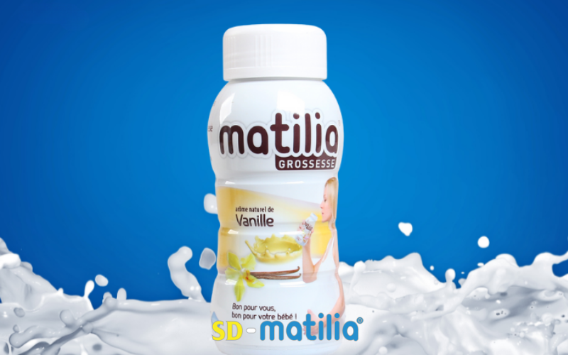 Sữa bầu Matilia chứa hàm lượng canxi cao đáp ứng đủ nhu cầu cho cả mẹ và bé