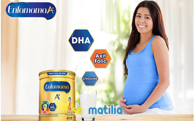 Enfamama A+ cũng là một trong các loại sữa cho mẹ bầu ốm nghén được yêu thích