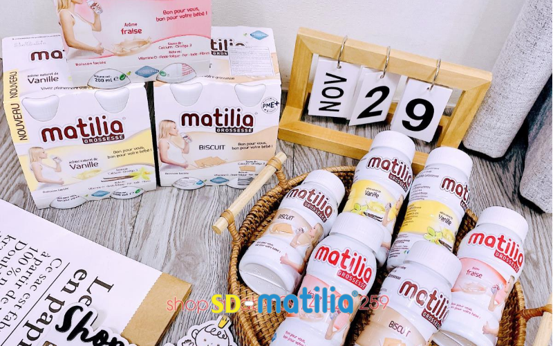 Sữa bầu Matilia giàu Sắt và Canxi giúp phòng ngừa dị tật ống thần kinh và còi xương ở trẻ khi mang thai