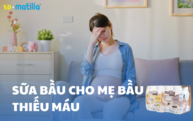 Các loại sữa bầu dành cho mẹ bầu thiếu máu an toàn và hiệu quả