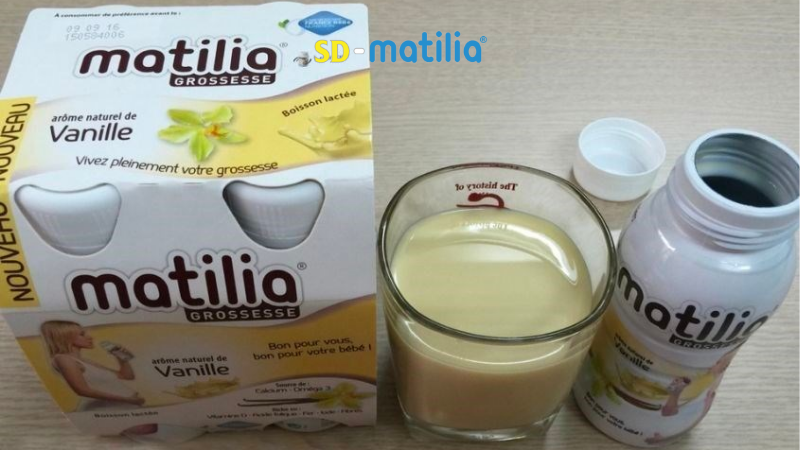 Sữa bầu Matilia rất tiện lợi, mẹ có thể uống ngay mà không phần pha chế