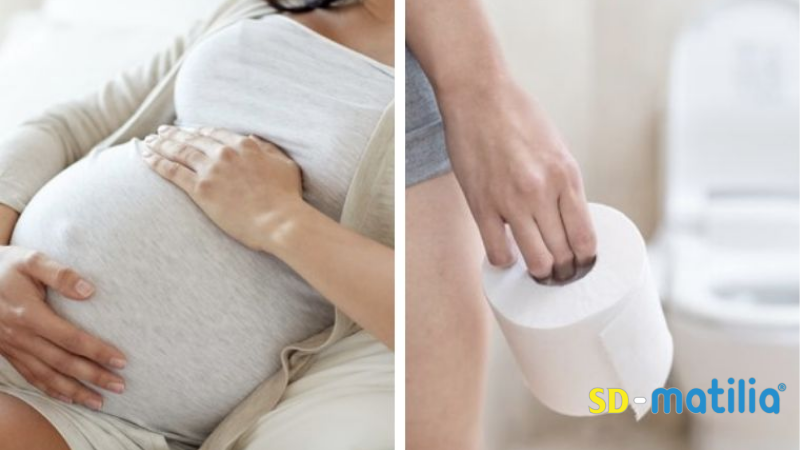 Tiêu chảy là một trong các dấu hiệu chuyển dạ mẹ bầu thường gặp phải