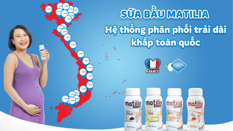 Trở thành nhà phân phối sữa Matilia với nhiều chính sách hấp dẫn