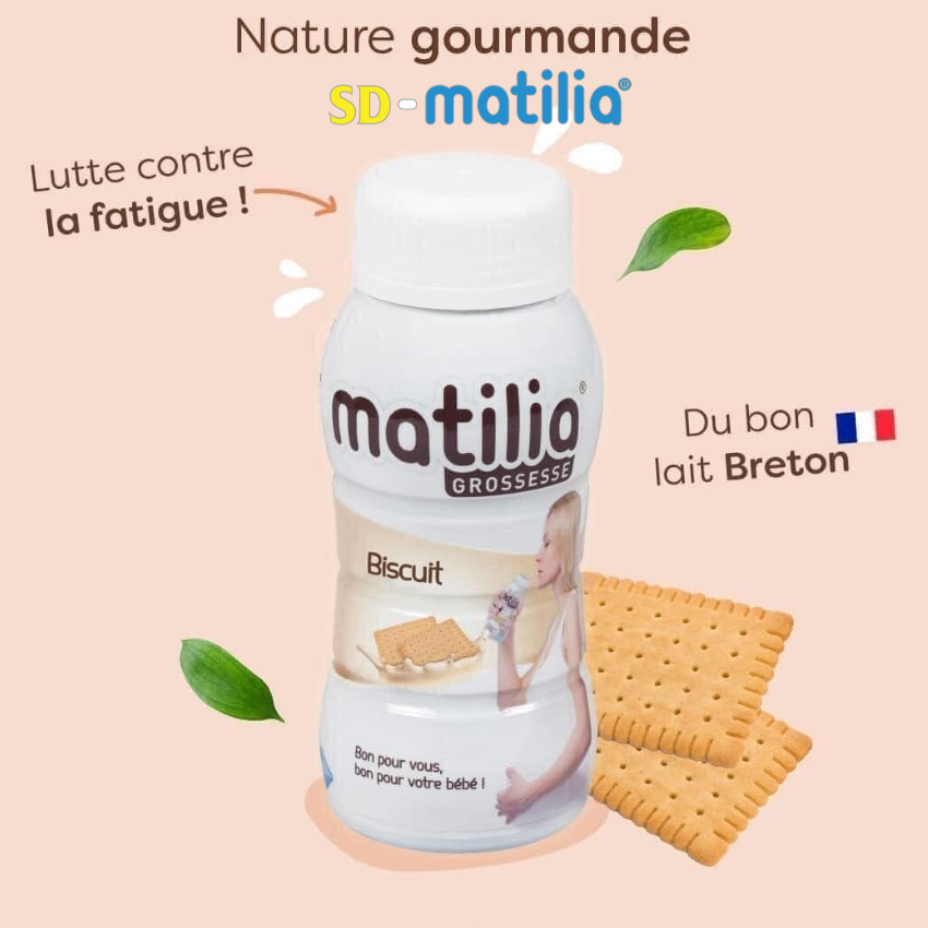 Sữa bầu Matilia vị bánh bích quy mới, mang đến trải nghiệm thú vị khi thưởng thức