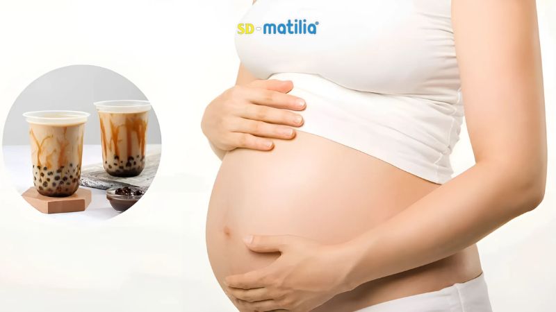 Khi mang thai có nên uống trà sữa