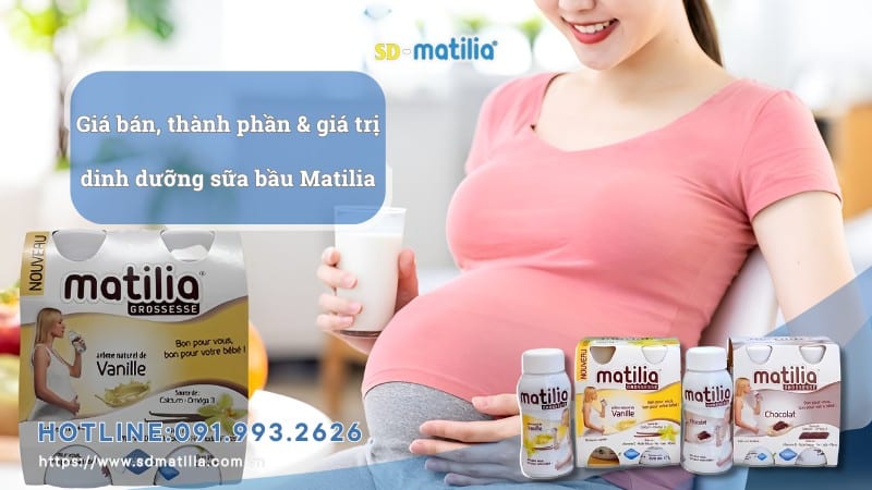 Đánh giá sữa bầu Matilia: Giá sữa, thành phần & giá trị dinh dưỡng