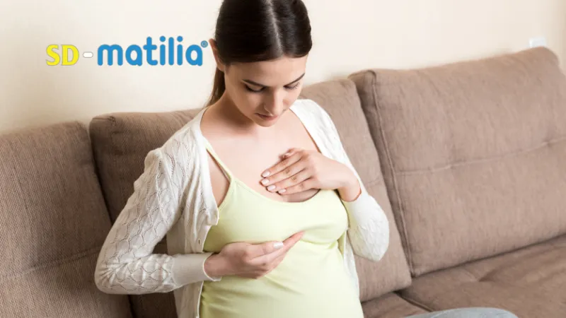 Ăn gì để nhiều sữa: Massage ngực