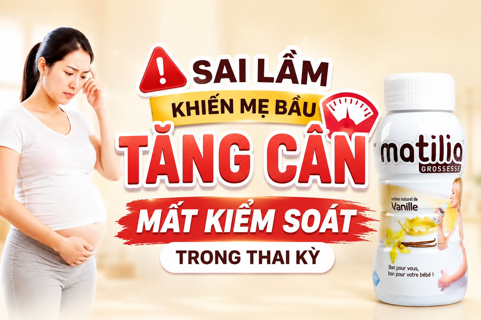 Sai Lầm Khiến Mẹ Bầu Tăng Cân Mất Kiểm Soát Trong Thai Kỳ