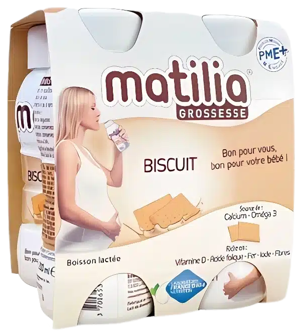 Sữa bầu Matilia vị Biscuit – Lốc 4 hộp - Giá bán lẻ khuyến nghị